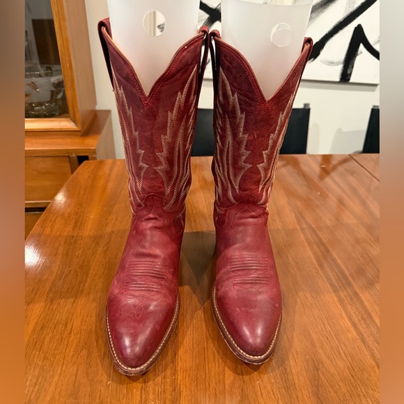 Tecovas Shoes - Tecovas the Jamie in Redwood Goat